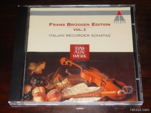 古乐大师布鲁根（Frans Brüggen) 竖笛的艺术12张唱片介绍