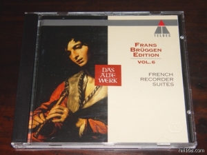 古乐大师布鲁根（Frans Brüggen) 竖笛的艺术12张唱片介绍